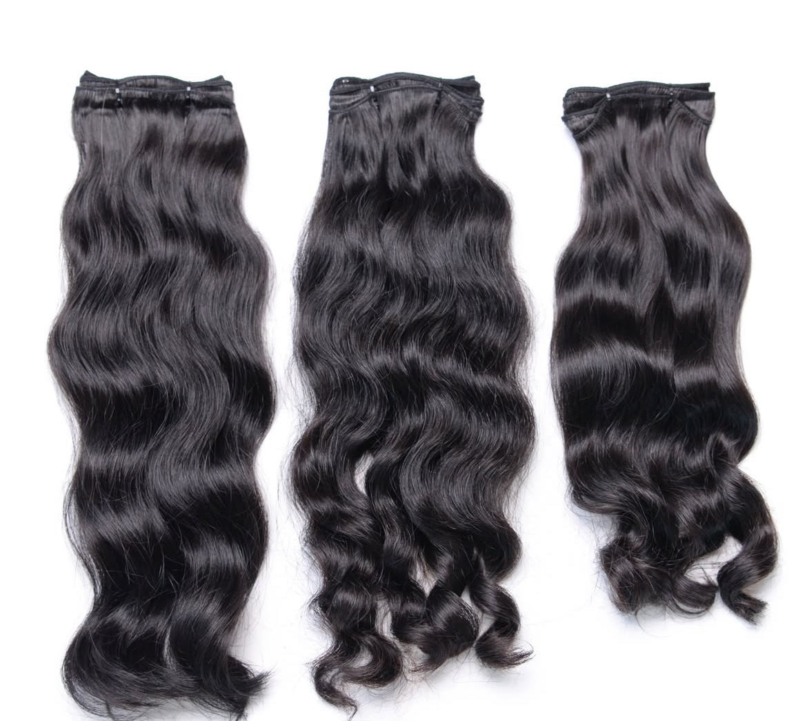 Premium Raw Wavy Cambodian Hair